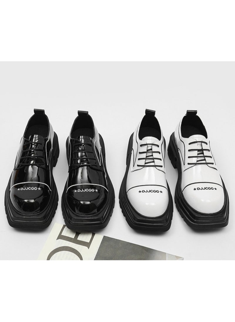 Warrior - Versatile Retro Casual Leather Shoes - Image 1