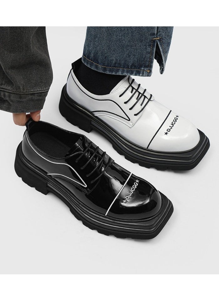 Warrior - Versatile Retro Casual Leather Shoes - Image 1
