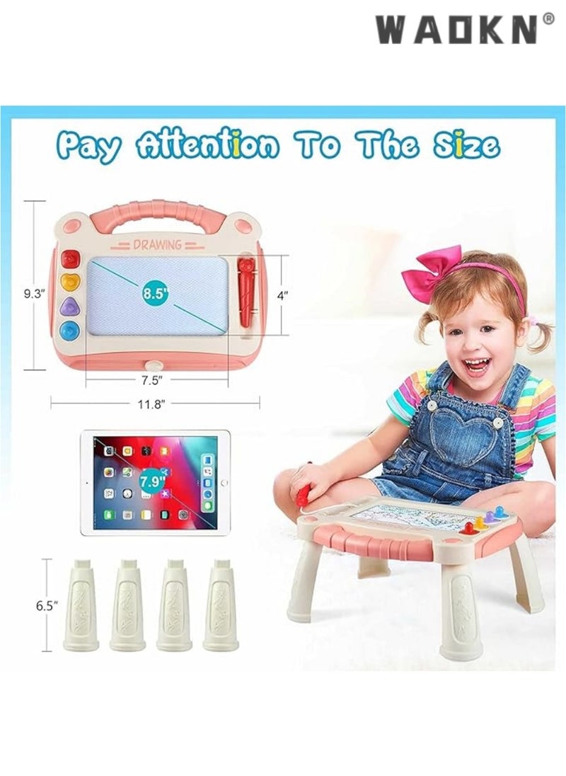 WAOKN Magnetic Drawing Pad & Doodle Board for 1 to 2 Year Old Kids - Educational Learning Toys That Foster Creativity & Fine Motor Skills for 1, 2, & 3 Year Olds - Perfect Gift for Little Explorers' Birthdays & Developmental Milestones  - Image 2