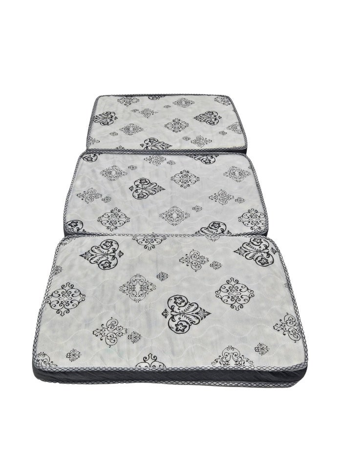 SMART HOME Premium Foam Feel High Density Single Mattress - Ultimate Comfort in a 3-Way Folding Design  - Image 2