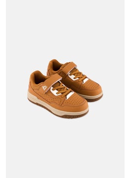 RBX Kids Boy Velcro Shoes, Brown  - Image 1
