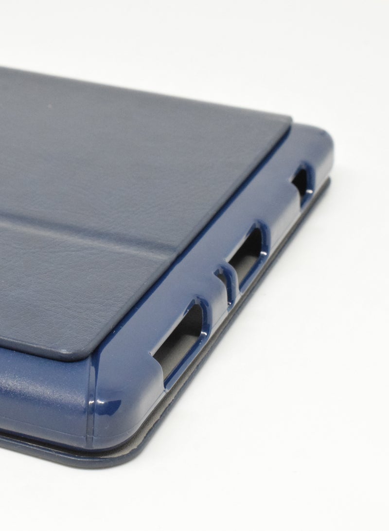 Kaku A7 Lite Kaku Case, Leather Protective Flip Case Cover For Samsung Tab T220/T225 Mid Night Blue - Image 3