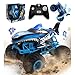 BEZGAR Remote Control Monster Truck Shark Monster Truck Toys with 360 Spins and Drifting 116 Scale RC Car with Light and Music Remote Control Car for Boys 47 Kids Christmas Birthday Gifts - Image 2