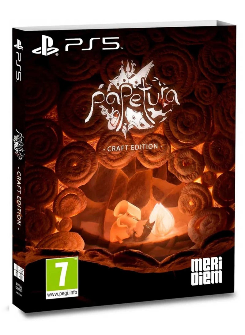 ميريديم Papetura: Craft Edition إصدار PS5 – لعبة مغامرات وألغاز مصنوعة يدويًا - playstation_5_ps5 - Image 1