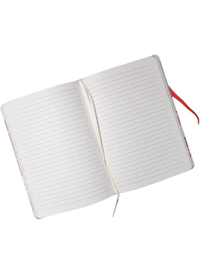 Generic HardCover "Do More " Gold A5 Notebook With Elastic Band  - Image 2