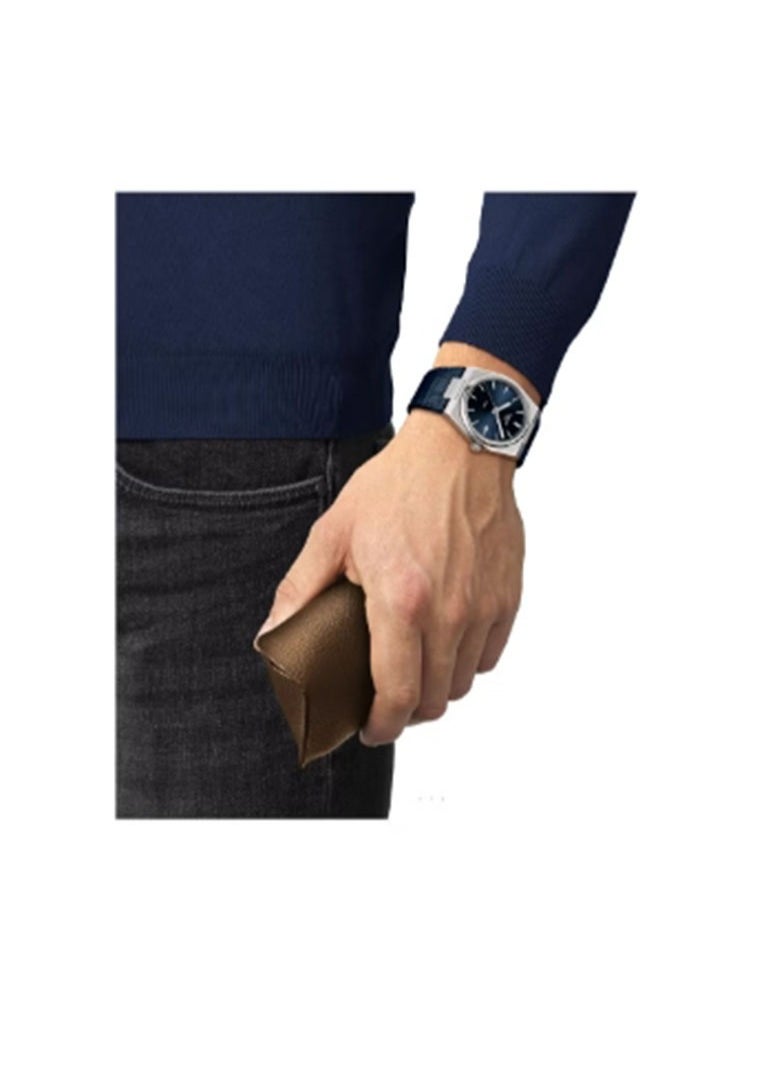 TISSOT - Tissot PRX Men's Swiss Quartz Watch 40mm-Blue - Image 1