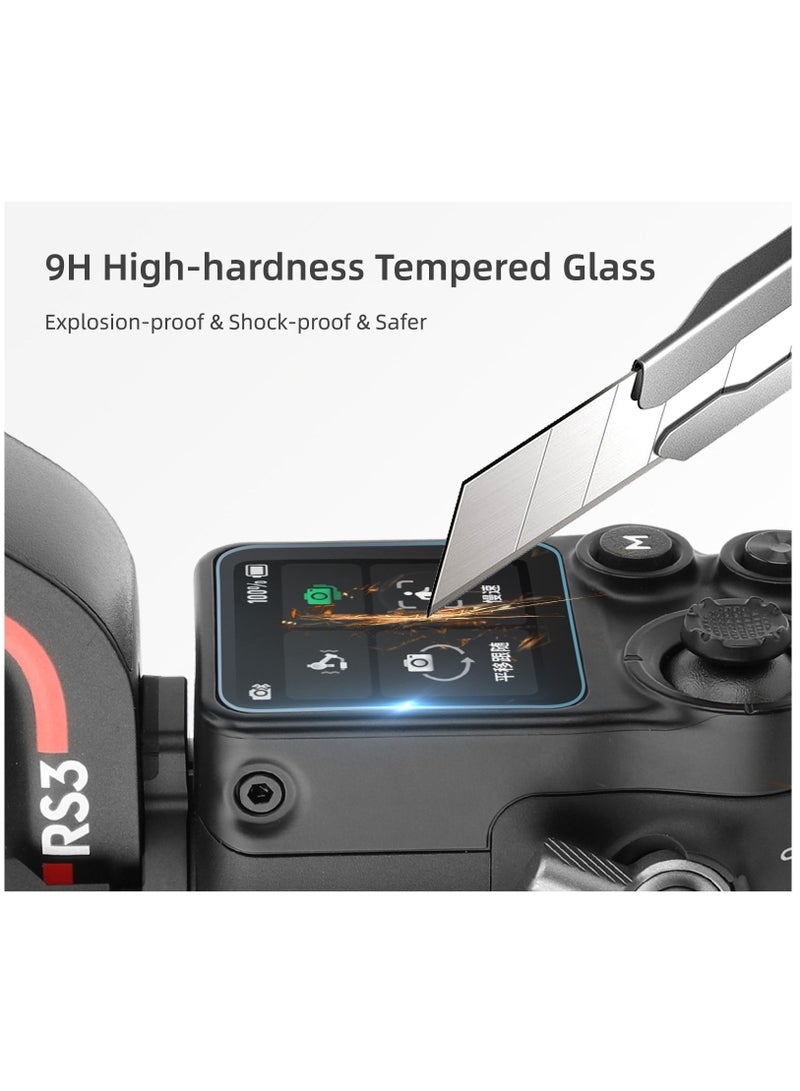 SYOSI Fit for DJI RS3 / RS 3 Pro Camera Handheld Gimbal Stabilizer Screen Protector, Tempered Glass Film for DJI RS3 / RS 3 Pro Camera Handheld Gimbal Stabilizer - Image 2