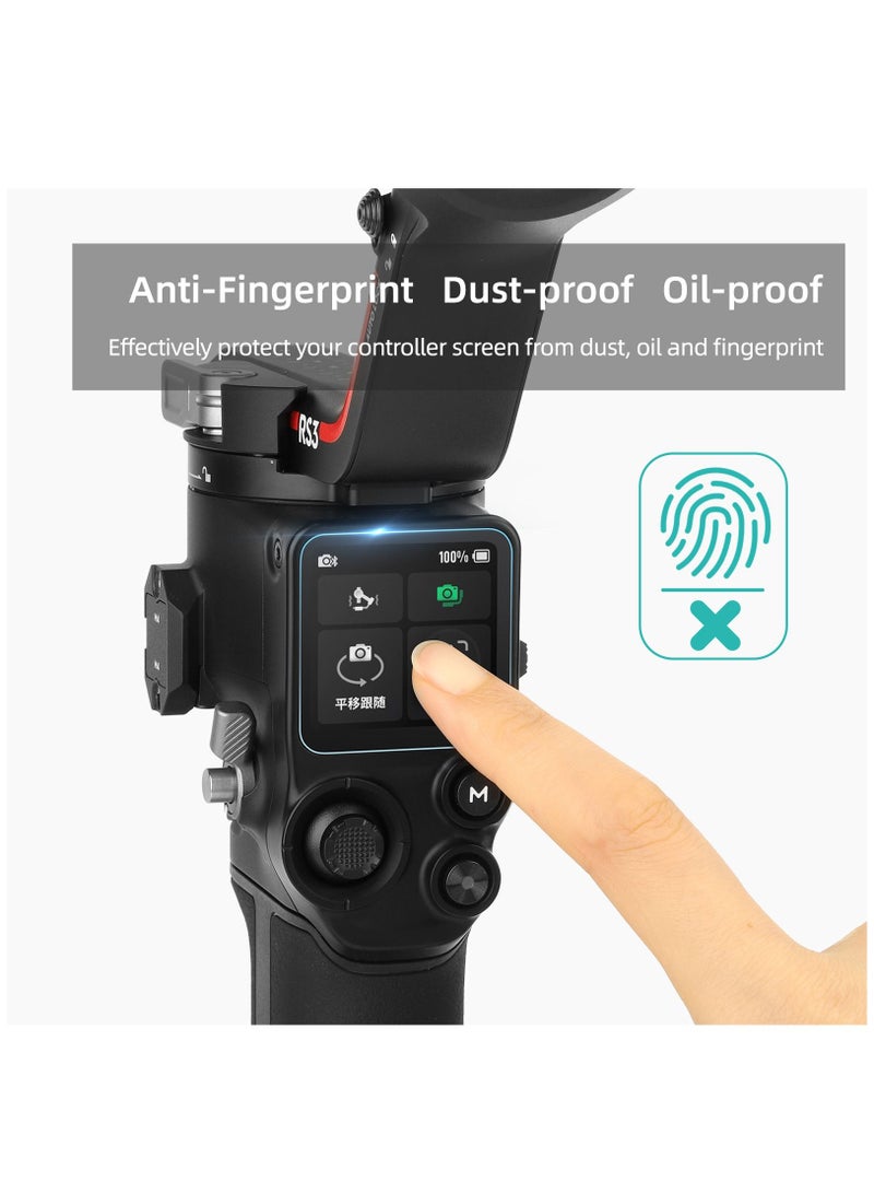 SYOSI Fit for DJI RS3 / RS 3 Pro Camera Handheld Gimbal Stabilizer Screen Protector, Tempered Glass Film for DJI RS3 / RS 3 Pro Camera Handheld Gimbal Stabilizer - Image 3