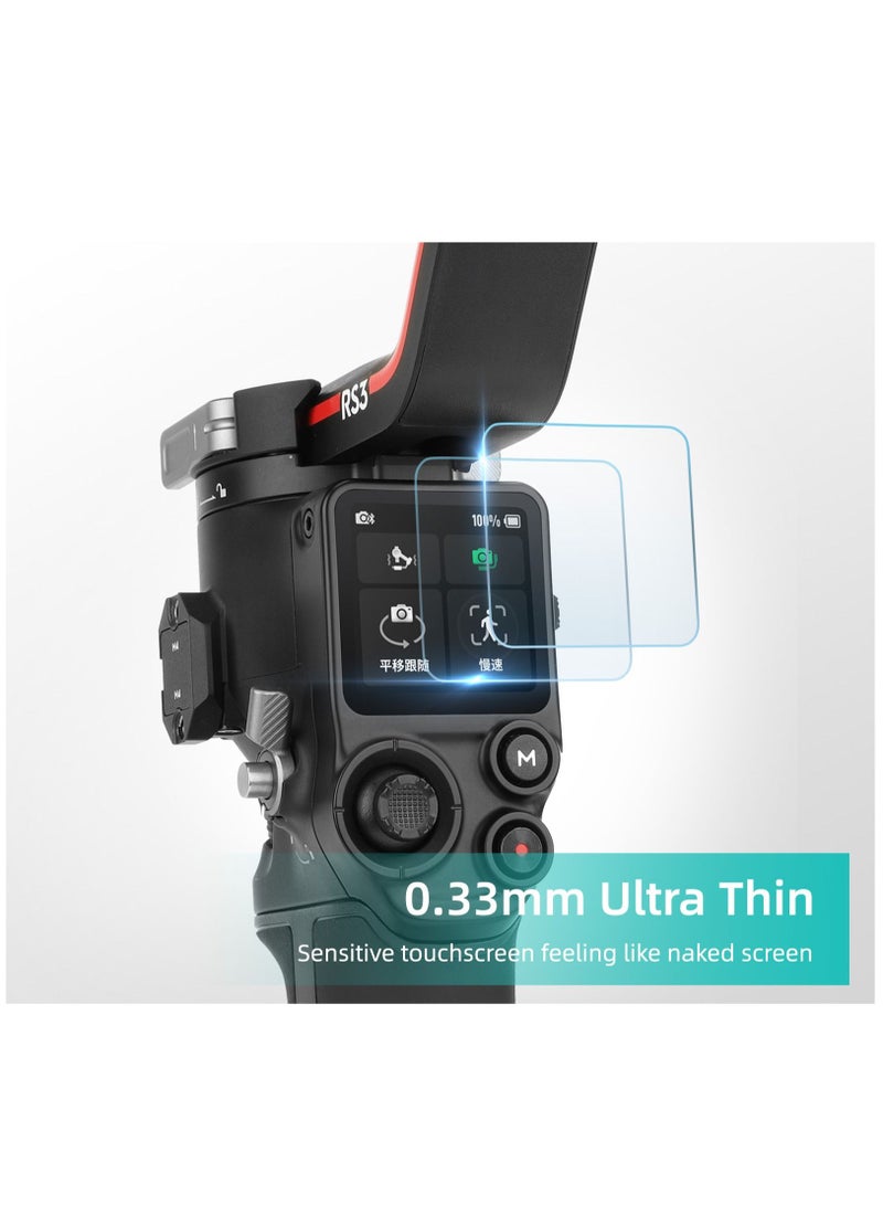 SYOSI Fit for DJI RS3 / RS 3 Pro Camera Handheld Gimbal Stabilizer Screen Protector, Tempered Glass Film for DJI RS3 / RS 3 Pro Camera Handheld Gimbal Stabilizer - Image 4