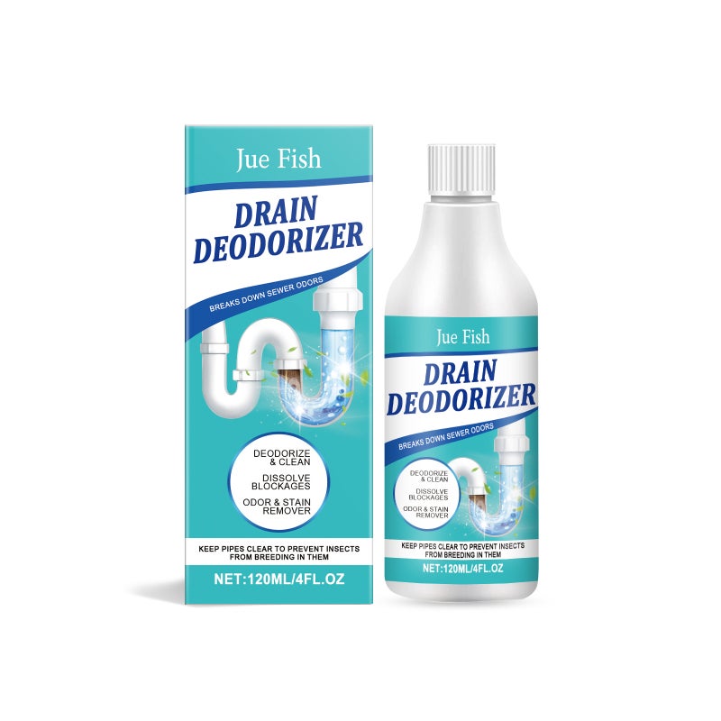 Jue Fish Pipe Unblocking Agent Cleans Dirt And Removes Stains Kitchen Bathroom Pipe Fresh And Smooth Cleaner - Image 1