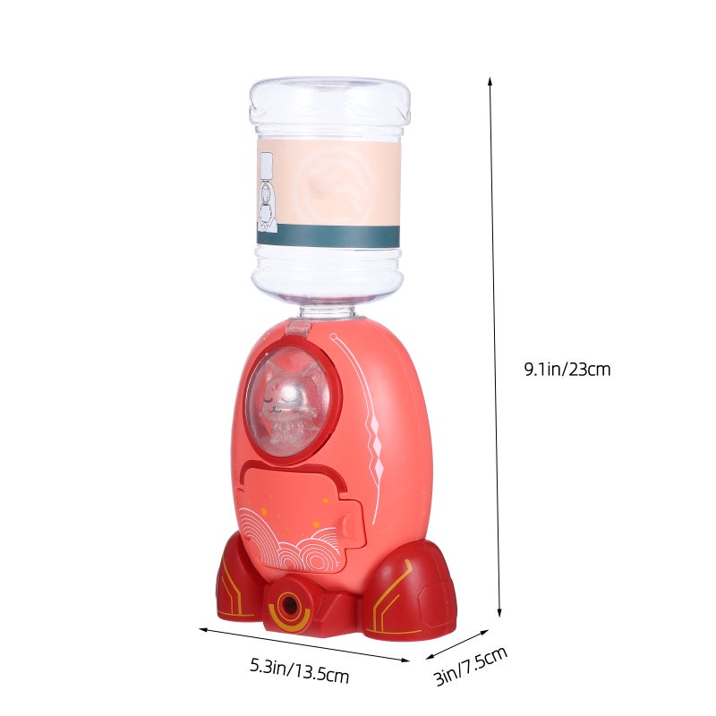Simulation Small Water Dispenser Children Sensory Toy Electric Water Dispenser Toy Cartoon Drinking Fountain - Image 5