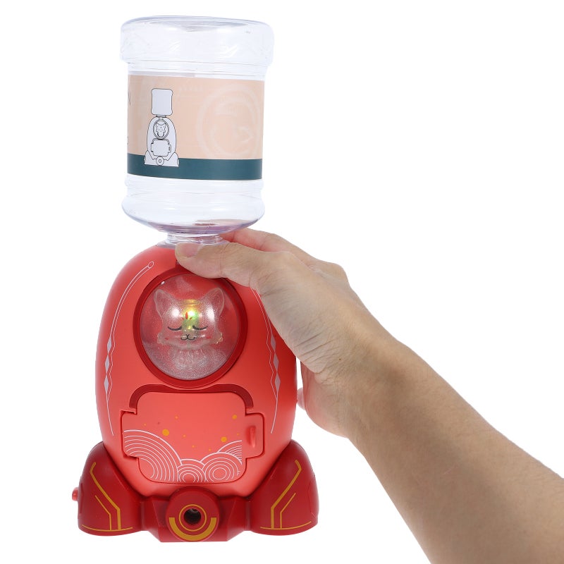 Simulation Small Water Dispenser Children Sensory Toy Electric Water Dispenser Toy Cartoon Drinking Fountain - Image 4