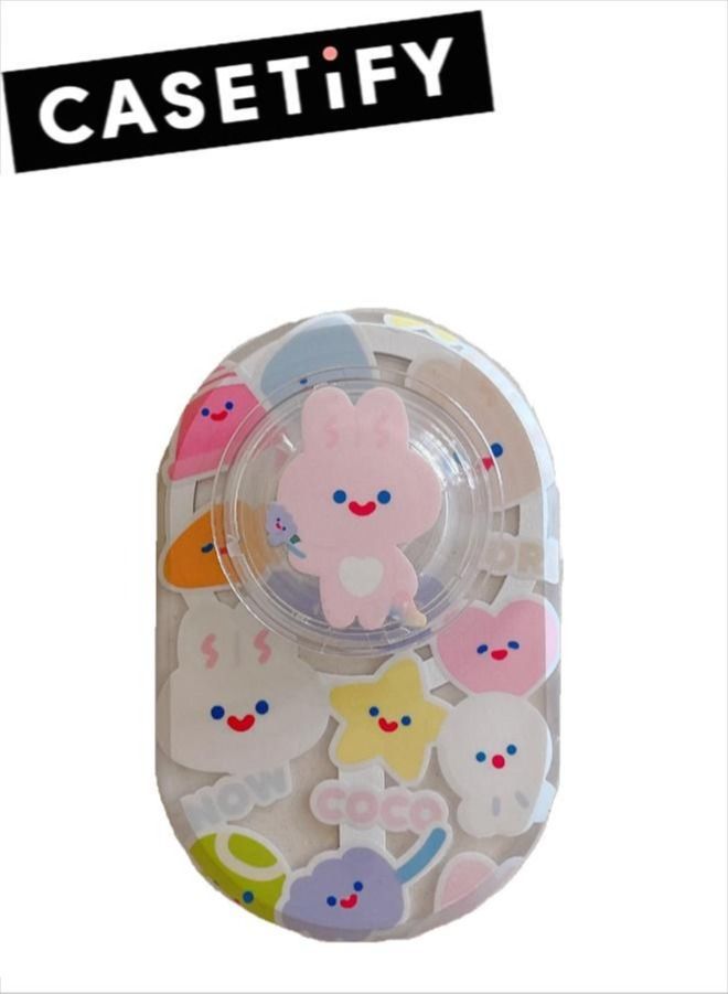 Casetify Rabbit Phone Grip Stand Compatible with MagSafe, MagSafe Phone Grip Holder, Wireless Charging Compatible - Image 1