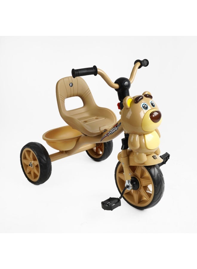 3-Wheel Kids Tricycle with Music  LED Lights – Ages 3-8 – Boys  Girls – Fun, Safe  Stable Ride for Home, Park, and Outdoor Play - Image 1