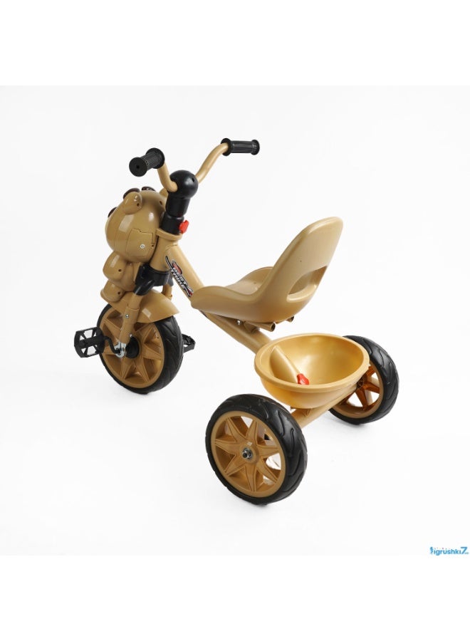 3-Wheel Kids Tricycle with Music  LED Lights – Ages 3-8 – Boys  Girls – Fun, Safe  Stable Ride for Home, Park, and Outdoor Play - Image 2