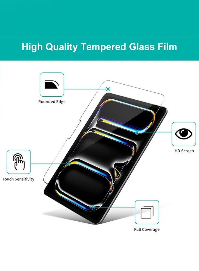 CATANES 2PCS Screen Protector for iPad Air 11 Inch (M3) 2025/ iPad Air 11 inch (M2) 2024, Tempered Glass Film Guard for iPad Air 7th/6th Generation Accessories -Clear  - Image 4