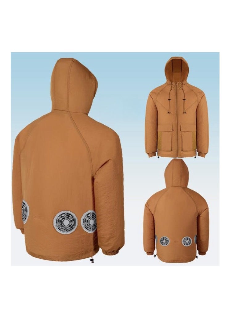Outdoor Sun Protection, Cooling, Air Conditioning Clothing, Dirt Resistant Work Clothes, USB Smart Fan, Dirt Resistant Work Clothes  - Image 3