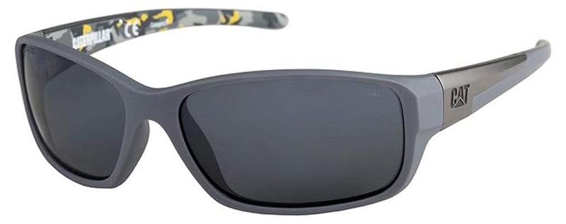 CAT Men CTS-Sensor Wrap Polarized Sunglasses Black 62mm - Image 1