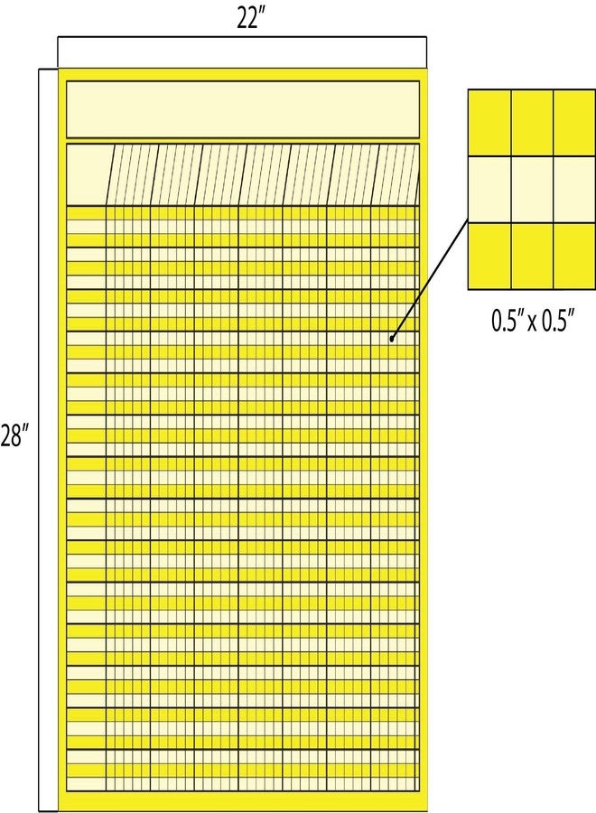 SHAPES ETC. Vertical Chart Set of 12 - Image 3