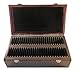 Guardhouse Certified Coin Wood Dark Mahogany Finish FiftyCoin StorageDisplay Box for PCGSNGCPremierUrsae Minoris Style Holders - Image 2