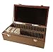 Guardhouse Certified Coin Wood Dark Mahogany Finish FiftyCoin StorageDisplay Box for PCGSNGCPremierUrsae Minoris Style Holders - Image 3