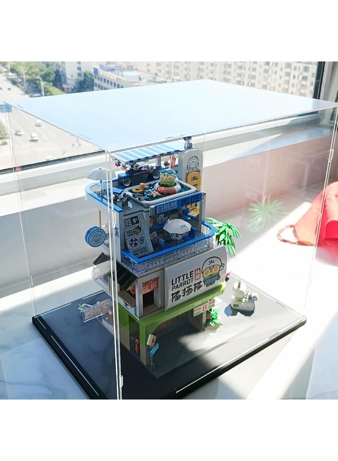 TPGP Thickened Clear Acrylic Display Case Stand Assemble Box Storage Organizer Protection Showcase for Toys Lego Action Collectibles - Image 3