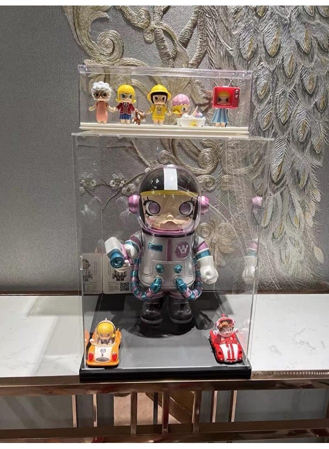 TPGP Thickened Clear Acrylic Display Case Stand Assemble Box Storage Organizer Protection Showcase for Toys Lego Action Collectibles - Image 5