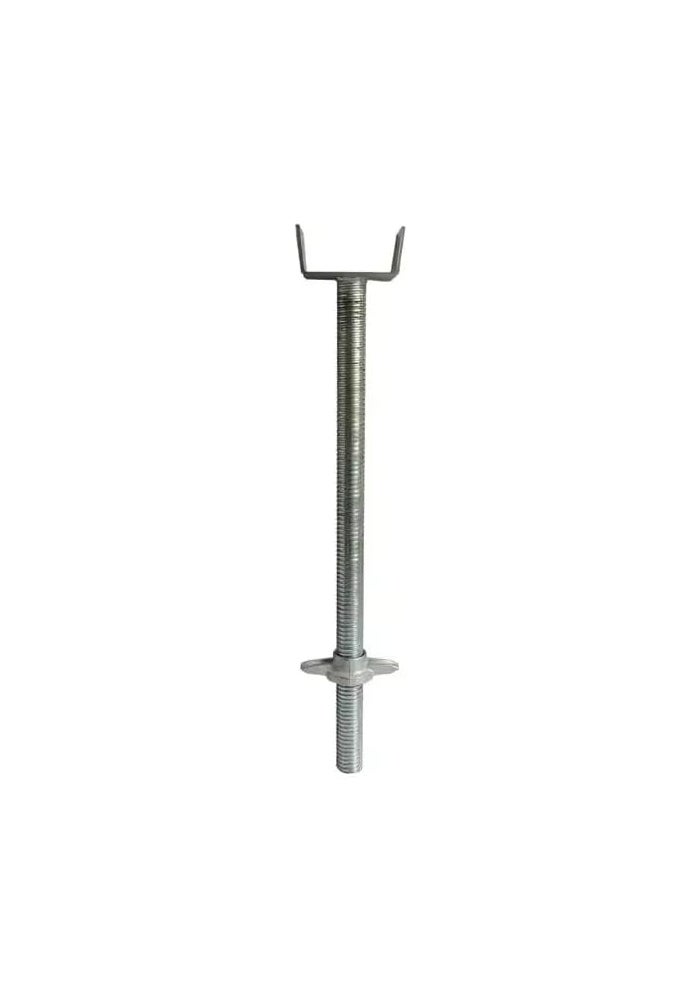 Adjustable Scaffolding Support Jack - Galvanized Steel Base Needle - Image 3