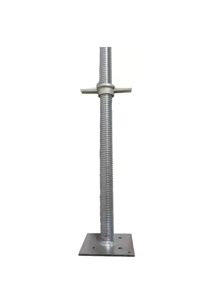 Adjustable Scaffolding Support Jack - Galvanized Steel Base Needle - Image 2