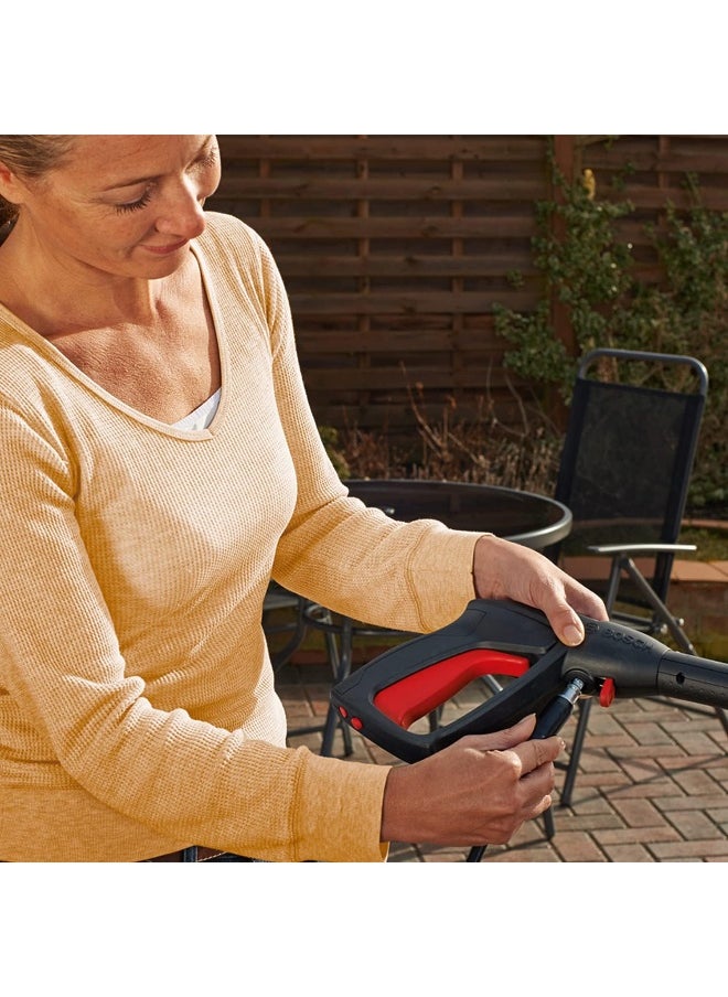 BOSCH - Bosch Home And Garden High Pressure Hose - (6M) Aquatak High Pressure Washer Accessory F016800360 Black - Image 1