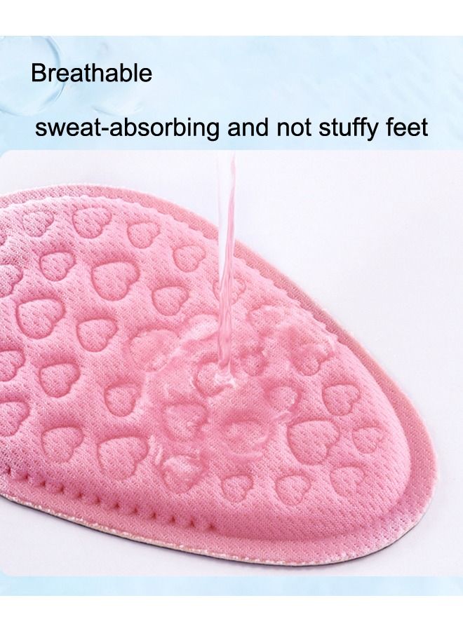 6Pcs Metatarsal Pads for Women Anti-Sliding Pads for Open Toe Shoes Ball of Foot Cushions Shoe Filler All Day Pain Relief and Comfort Reduce Foot Slip Ball of Foot - Image 5