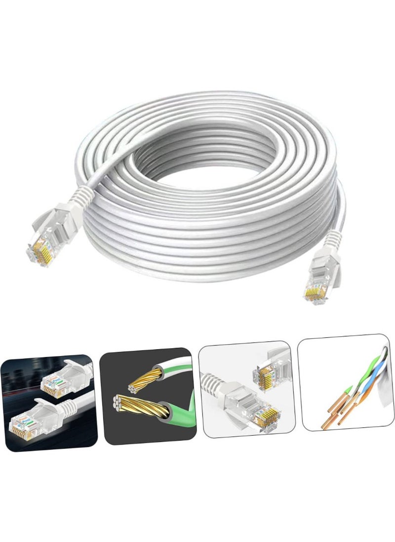 Qasul - Cat 6 Ethernet Cable 3m High Speed Ethernet Network Cable - Image 1