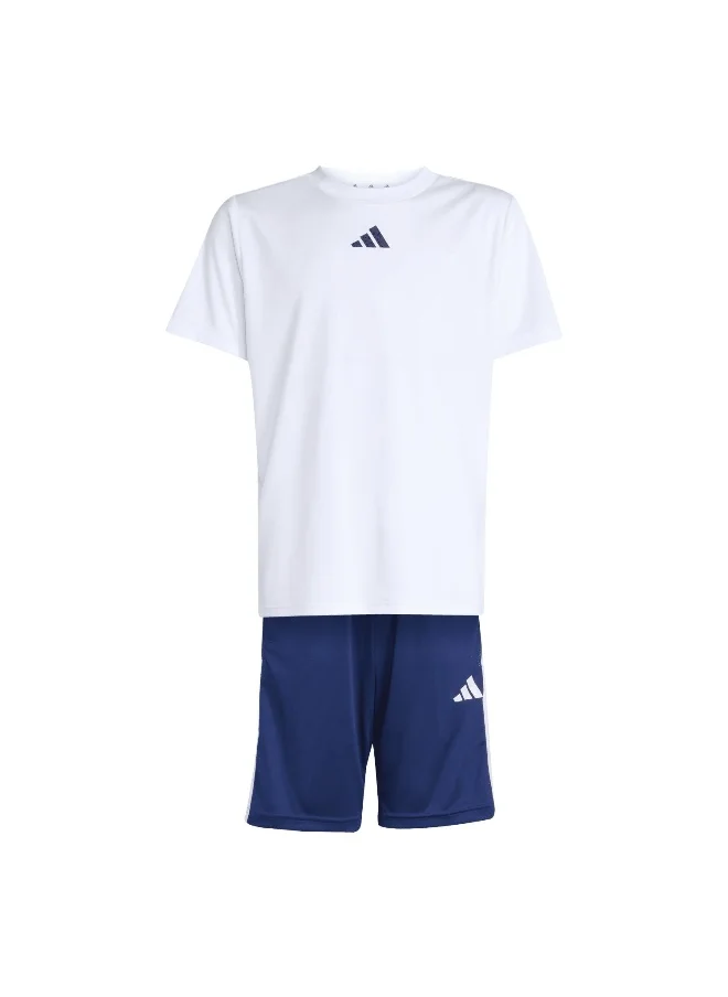 اديداس adidas train essentials 3-stripes set unisex youth/baby jogger