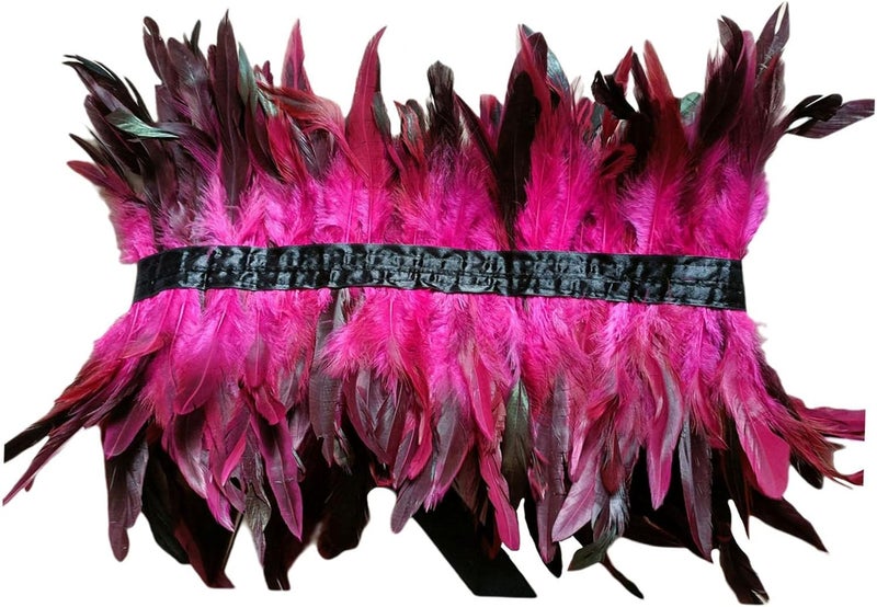 klarako Faux Feather Shrug Capes Plume Gothic Feather Tops Raven wing Witch Black Swan for Cosplay Parties Women Costume Halloween Aldult - Image 1