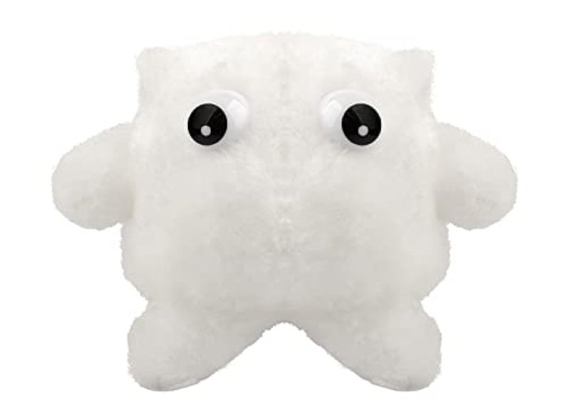 GIANT MICROBES White Blood Cell Plush, Lab Tech, Hematology Gifts, Leukemia Gift, Phlebotomy Essentials, Leukemia Awareness, Get Well Gifts, Sick Care Packages, Science Gift, Nurse Care Package