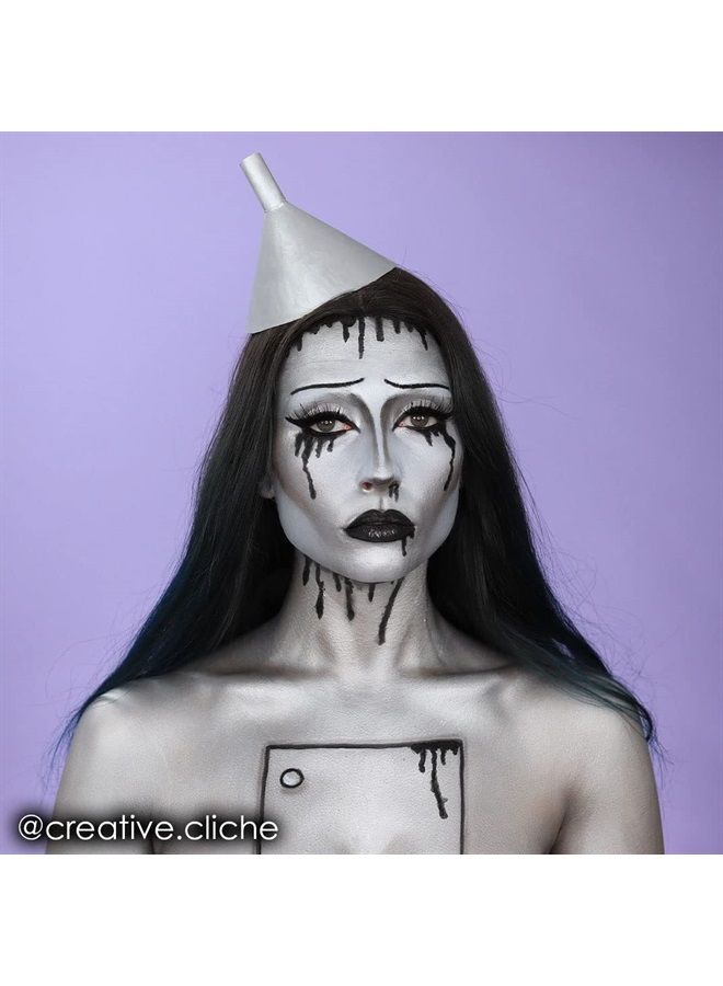 mehron Professional CreamBlend Makeup Stick, Silver 0.75 Ounce - Image 4