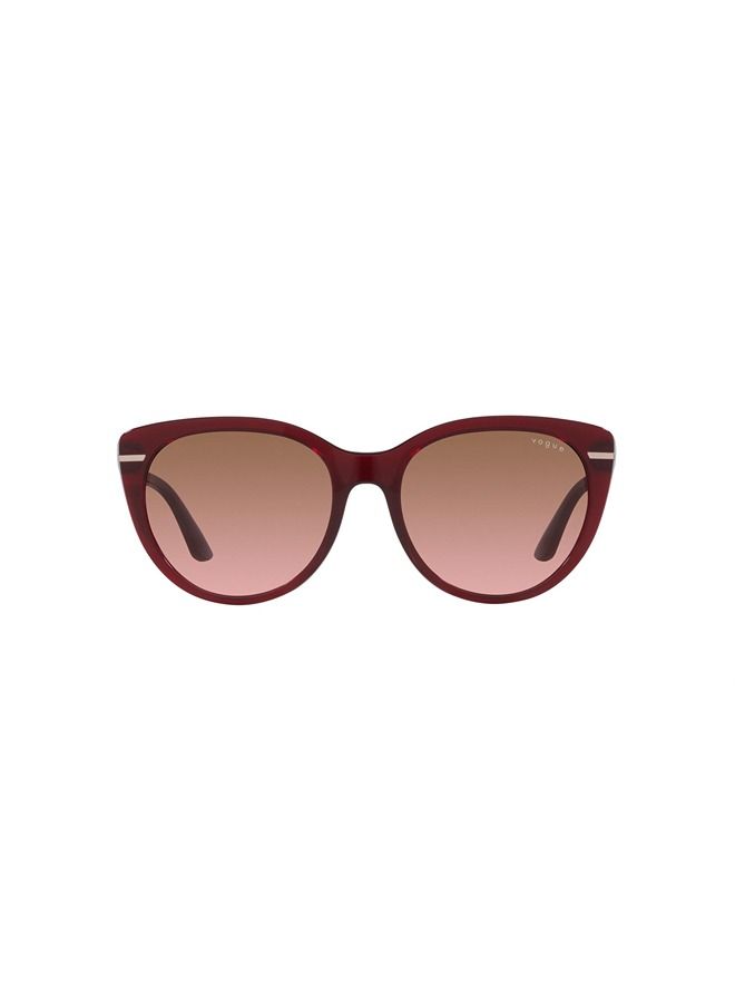 Vogue Full Rim Cat Eye Sunglasses 0VO5498SI - Image 1