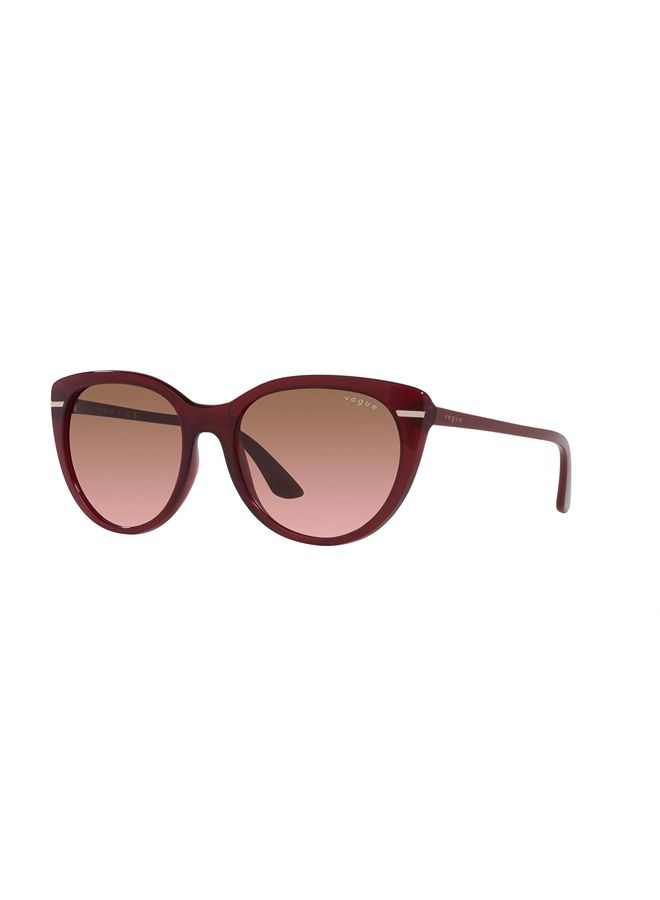 Vogue Full Rim Cat Eye Sunglasses 0VO5498SI - Image 2