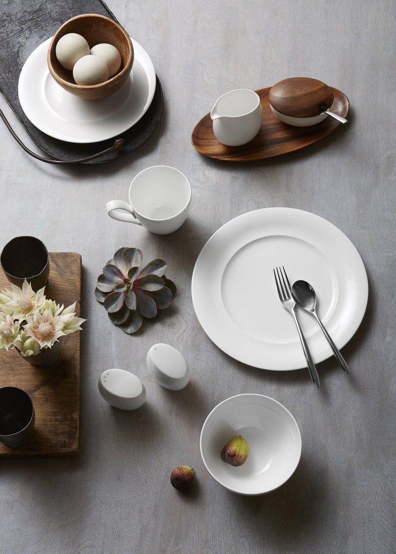 Nambe NambÃ© Dune 5-Piece Place Setting - 18/10 Stainless Steel Flatware Set with Elegant Knife, Forks & Spoons for Everyday Dining - Modern & Cutlery Silverware Set & Tableware, Dishwasher Safe - Image 2