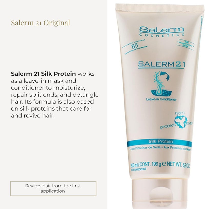 Salerm 21 B5 Silk Protein Leave-in Conditioner - 200 ml - Image 2