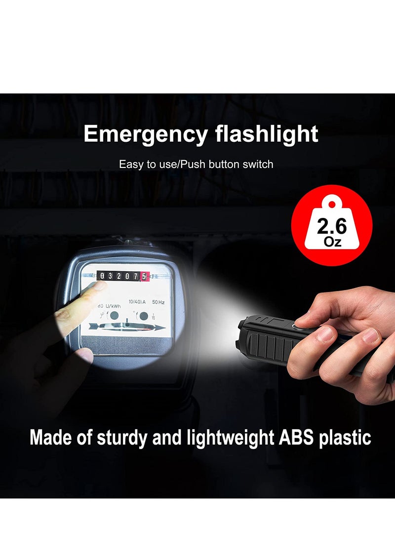 2 Pack Usb Rechargeable Flashlight Small  Bright Led Mini Flashlights, High Lumens, 4 Modes, Zoomable, The Size Of Pocket Gifts For Kids - Image 4