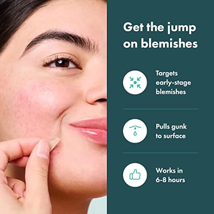 Mighty Patch Micropoint Large Hydrocolloid Pimple Patches for Face Blemishes from Hero Cosmetics, Acne Stickers for Early Stage Zits & Hidden Pimples, 395 Proprietary Micropoints, 8 Count - Image 3