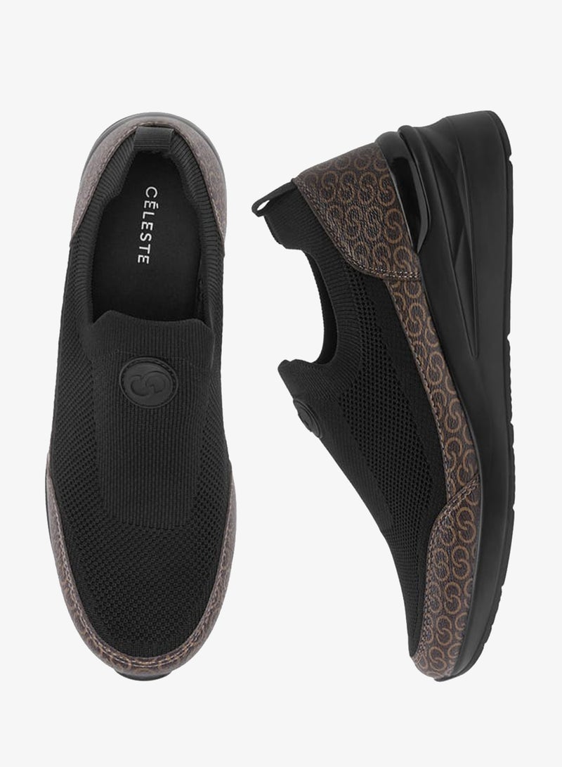 سيليست سنيكرز نسائي سليب أون بتفاصيل شعار - Image 4