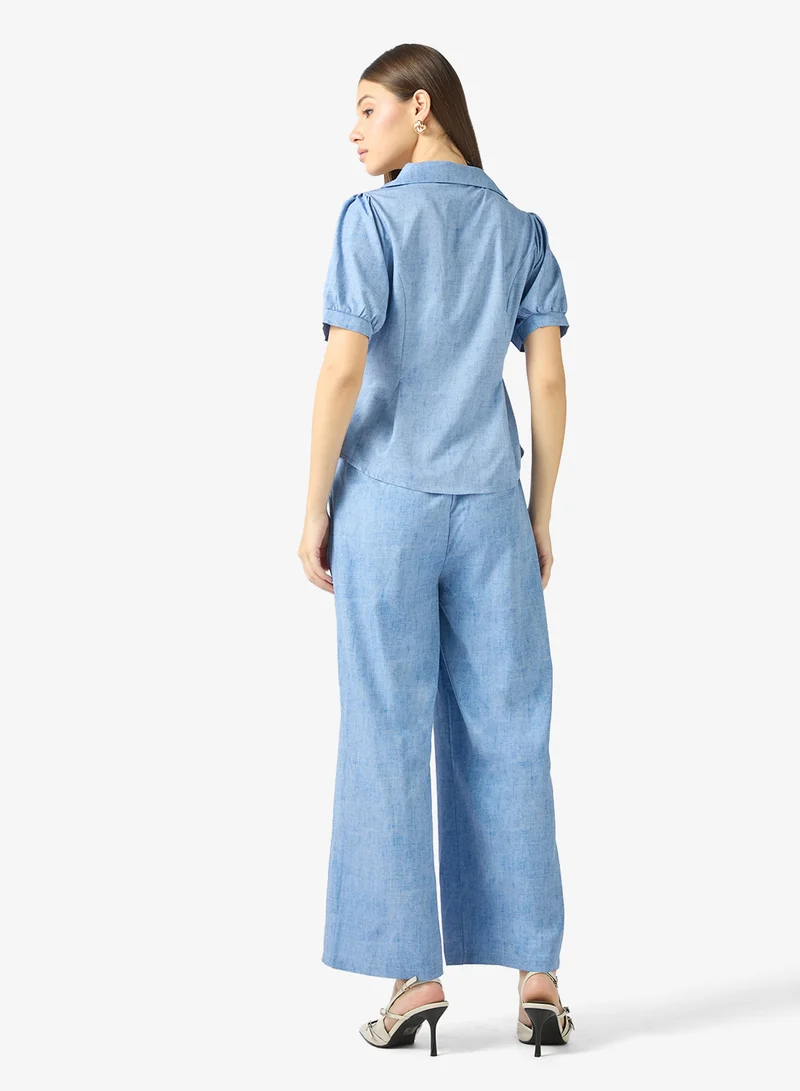 ايلا طقم بلوزة وبنطلون