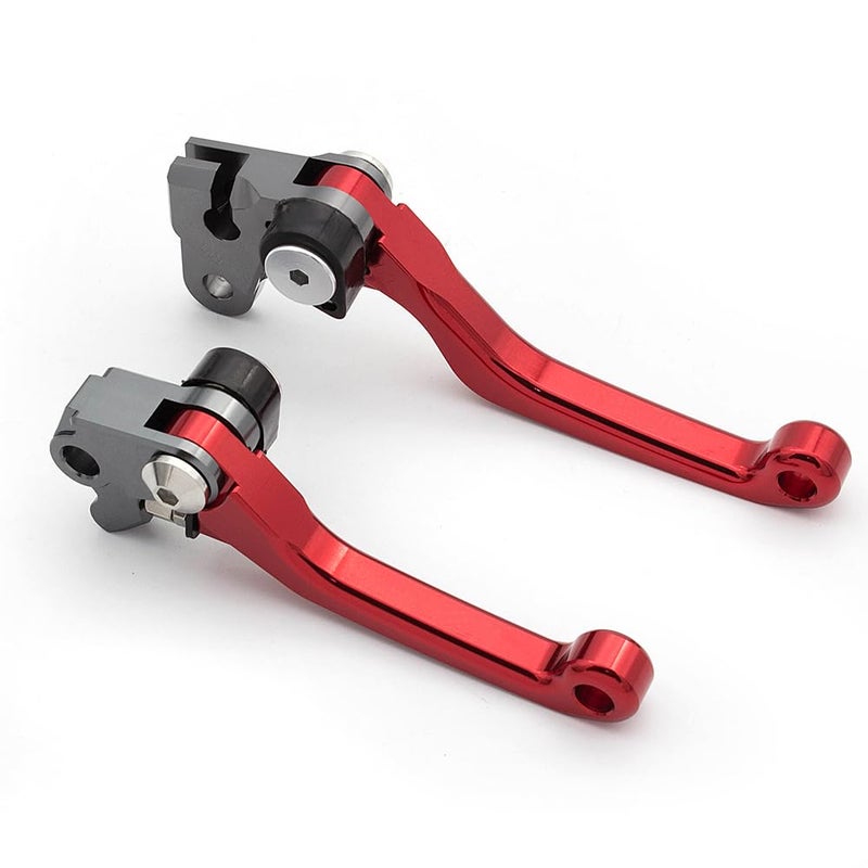 HYEPIVOT for 20192025 Levers CRF250F CRF 250F 2024 2023 2022 2021 2020 Clutch Brake Pivot Lever Dirt Bike Red - Image 2