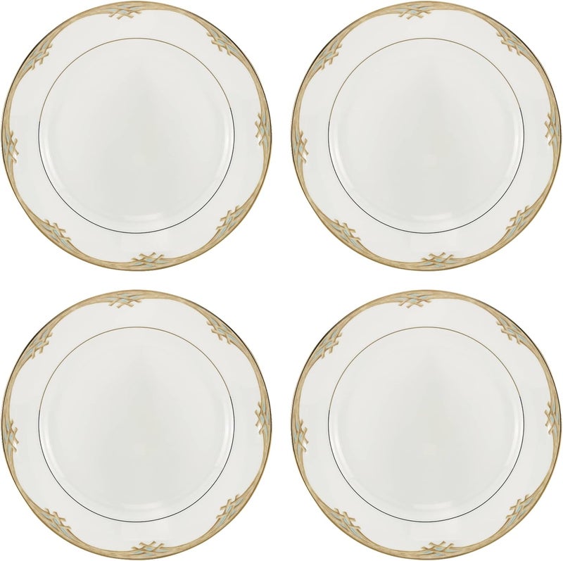 Lenox 897297 British Colonial Bamboo Dinner Plates Set of 4 - Image 1