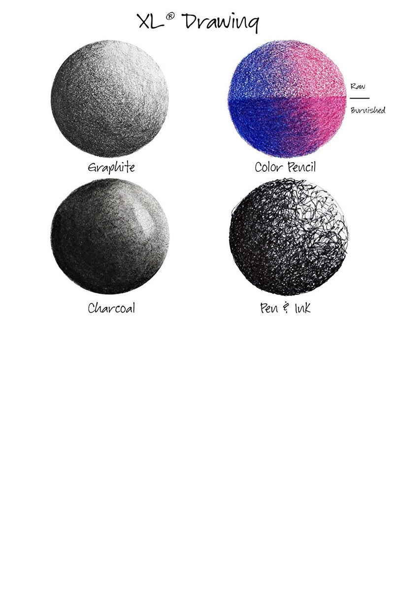 Canson XL Series Drawing Paper, Wirebound Pad, 5.5x8.5 inches, 60 Sheets (70lb/114g) - Artist Paper for Adults and Students - Charcoal, Colored Pencil, Ink, Pastel, Marker - Image 5