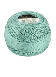 DMC DMC Pearl Cotton Ball Size 12 141yd Very Light Blue Green  - Image 1