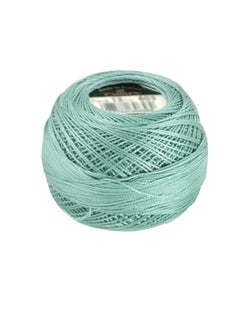 DMC DMC Pearl Cotton Ball Size 12 141yd Very Light Blue Green  - Image 3