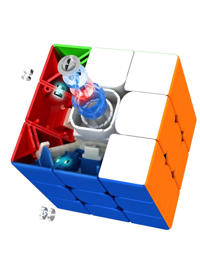 Cuber Shop Moyu RS3M 2021 Maglev 3x3 Magnetic Speed ​​Cube, Professional Upgraded Version 2020 (Pro Version)